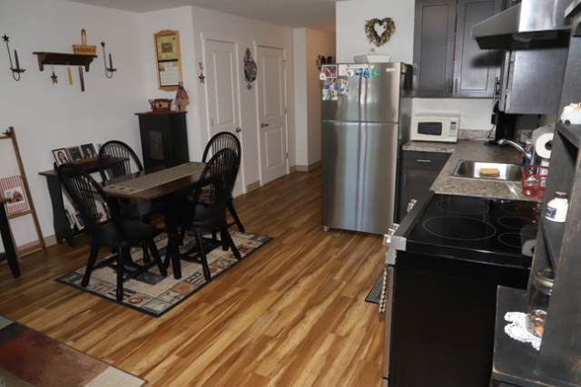 Cronin Apartment Kitchen and Dining Room