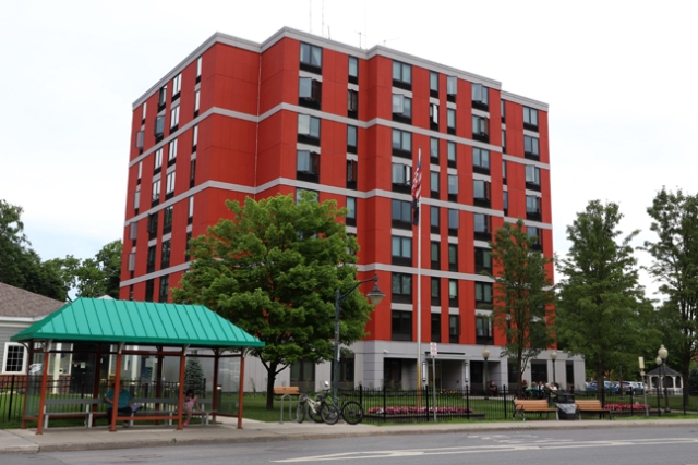 Cronin High Rise and Bus Stop